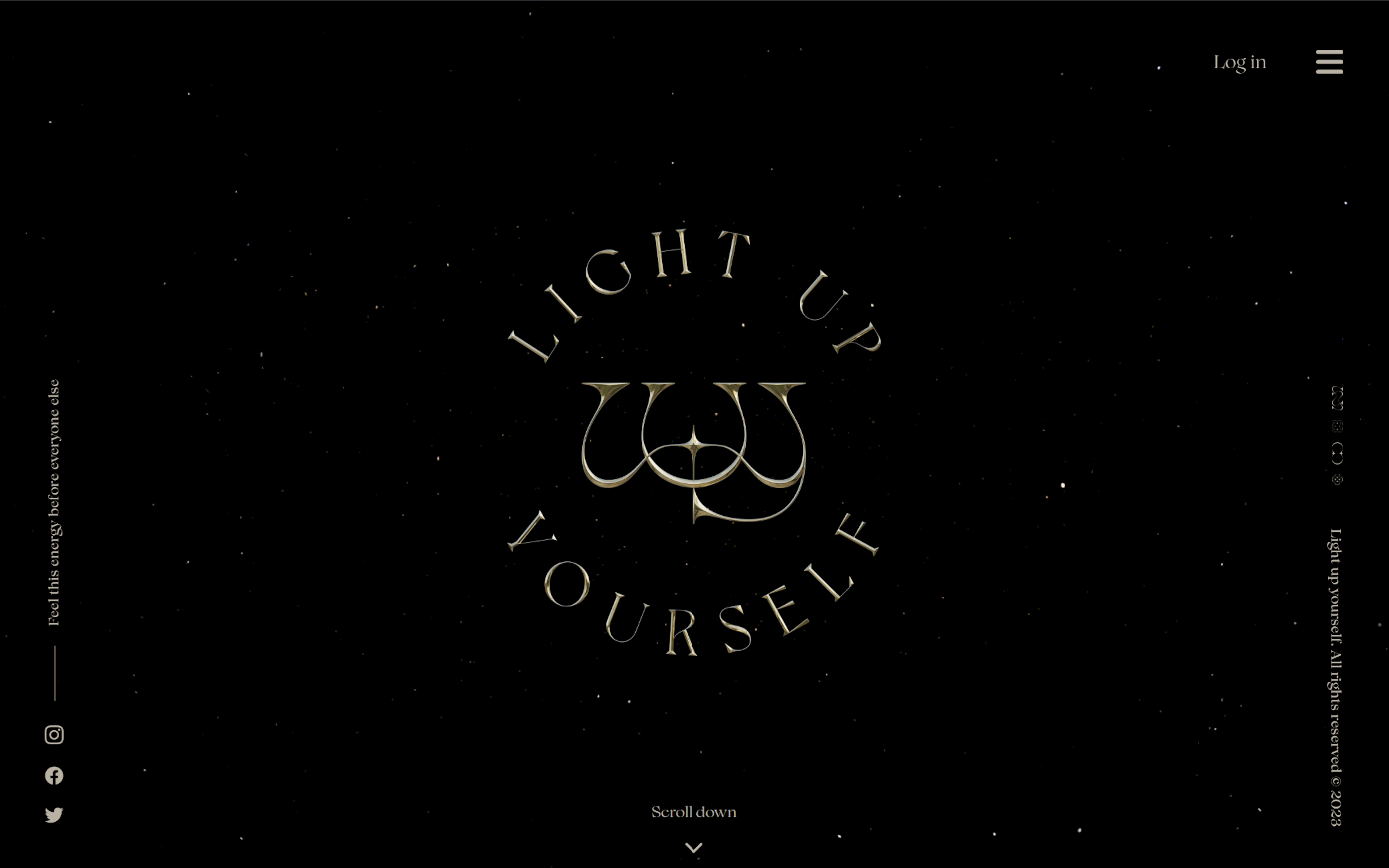 Light up yourself homepage preview